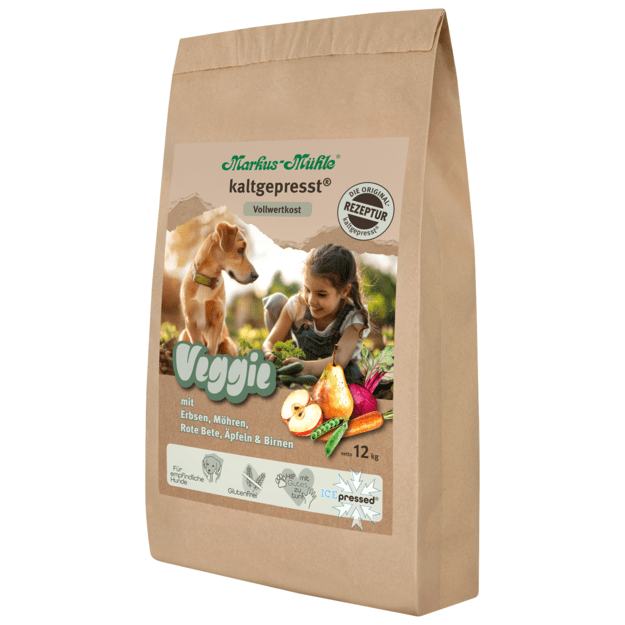 Markus-Mühle Veggie – vegetariškas šunų sausas maistas be mėsos