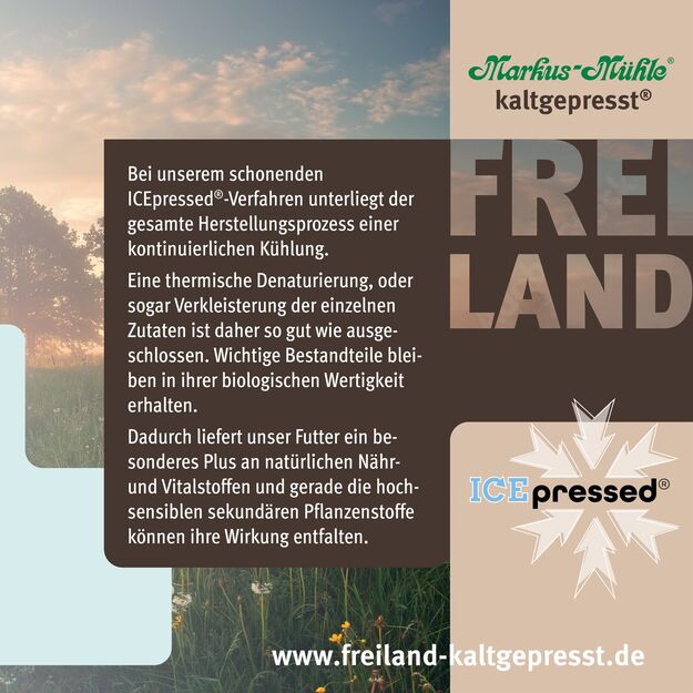 Markus-Mühle Freiland Gans – pilnavertis šunų pašaras su džiovinta žąsiena ir bulvėms 7