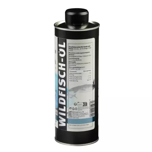 LUPO PREMIUM WILD FISH OIL – laukinės žuvies aliejus šunims ir katėms 4