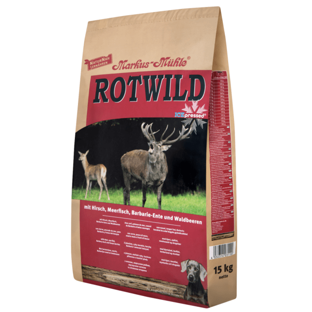 Rotwild visavertis maistas su elniena, antiena ir žuvimi