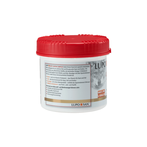 Biotin LUPO AKTIV - papildas kailiui, 400 gr