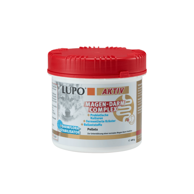 Magen LUPO AKTIV – virškinimą skatinantis papildas su probiotikais, 400 gr